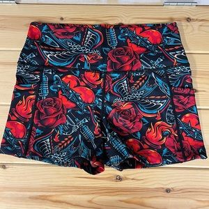 Constantly Varied Gear (CVG) Vintage Tattoo 2.5" Workout Shorts - Medium
